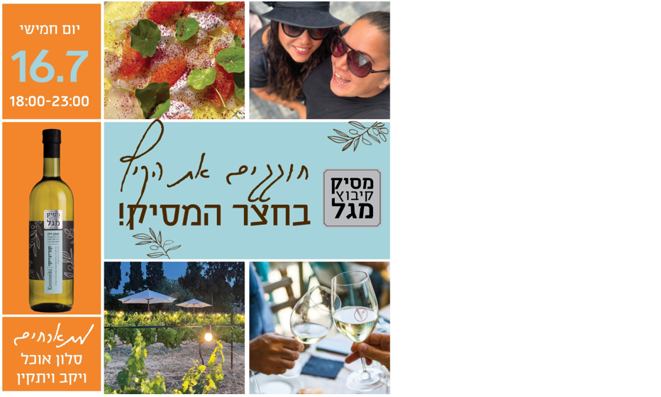 חוגגים את הקיץ בחצר המסיק!